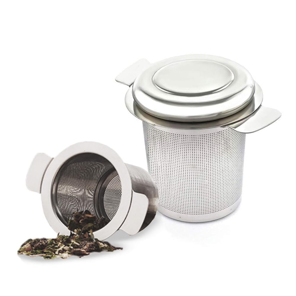VAHDAM Classic Tea Infuser | Tea Infusers for Loose Tea | 18/8 Stainless Steel Loose Tea Steeper | Best Tea Strainers for Loose Tea | Tea Diffuser | Loose Leaf Tea Infuser | Gift for Him/Her