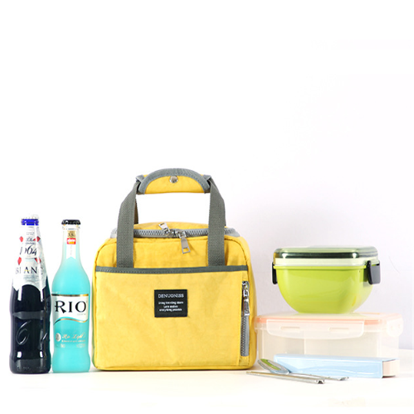 Insulated Lunch Bag with Storage for Food Containers
