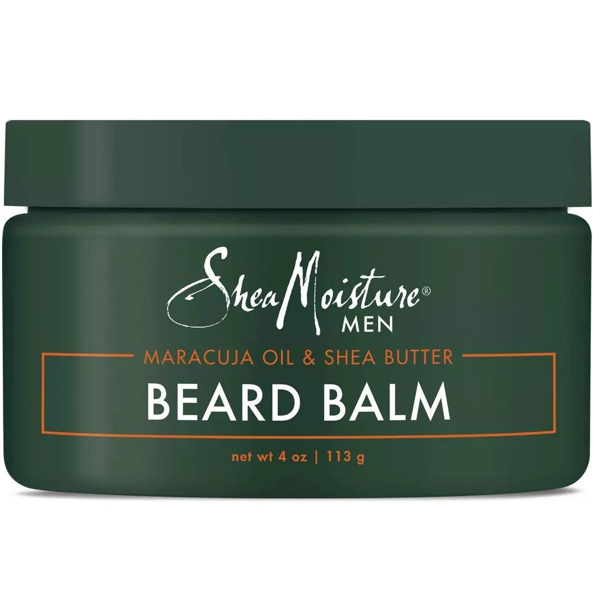 SHEA MOISTURE Mens Beard Balm All Natural ingredients Made With Maracuja Infused Shea Butter Shape-Smooth & Define 4 Ounce (M-BB-2949)