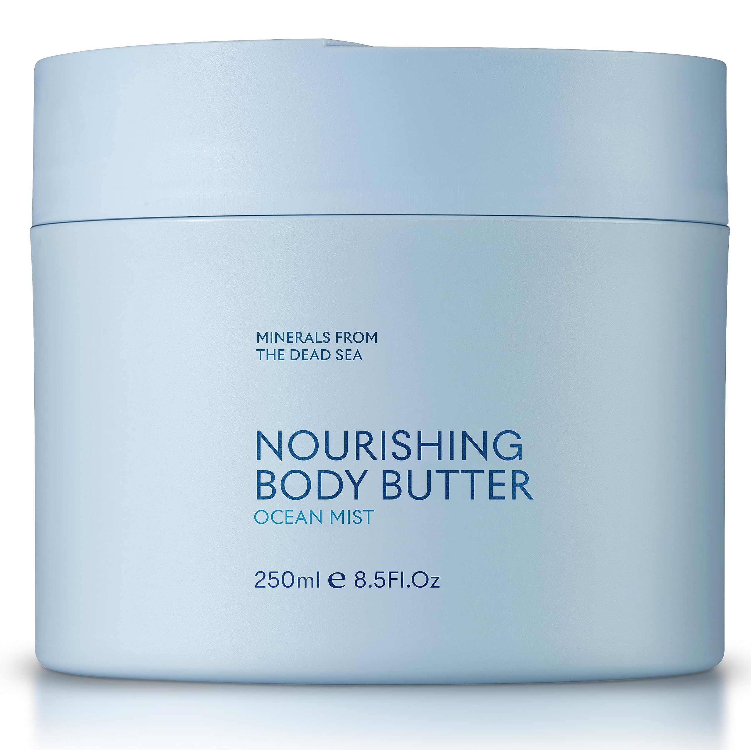 SEACRET OCEAN MIST BODY BUTTER: Hydrating Body Moisturizer Cream with Shea and Cocoa Butter Vitamins E & C and Dead Sea Minerals for All Skin Types 8.5 FL. OZ Ocean Mist