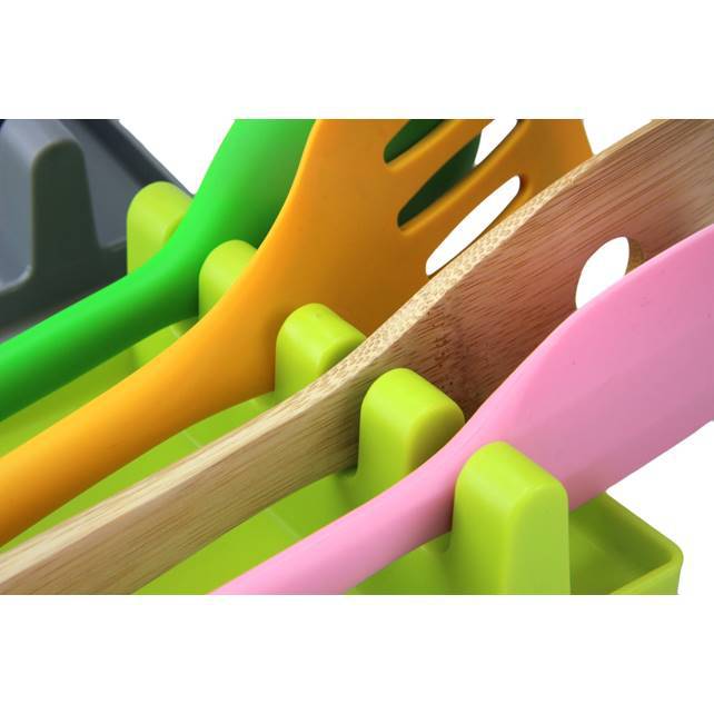 Silicone Spoon Rest and Mat for Kitchen Utensils
