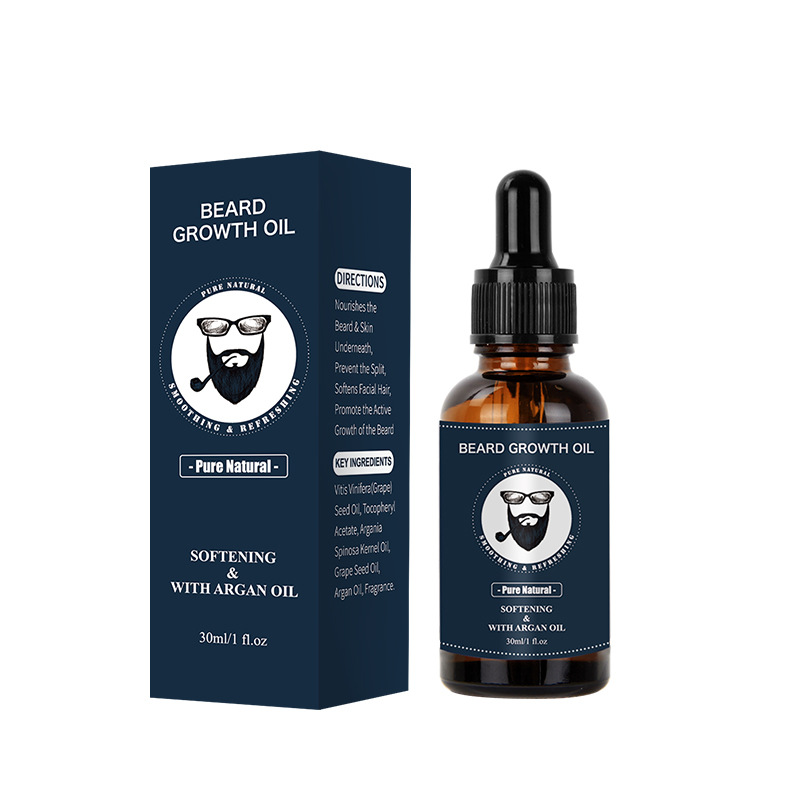 60ml Blue ZOO Men's Beard Oil - Unscented & 4 Scents