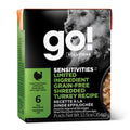 Go! Solutions Sensitivities Limited Ingredient Grain-Free Wet Dog Food Shredded Turkey Recipe for Sensitive Stomach 12.5 oz