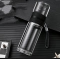 Double-Wall Insulated Glass Tea Infuser Cup