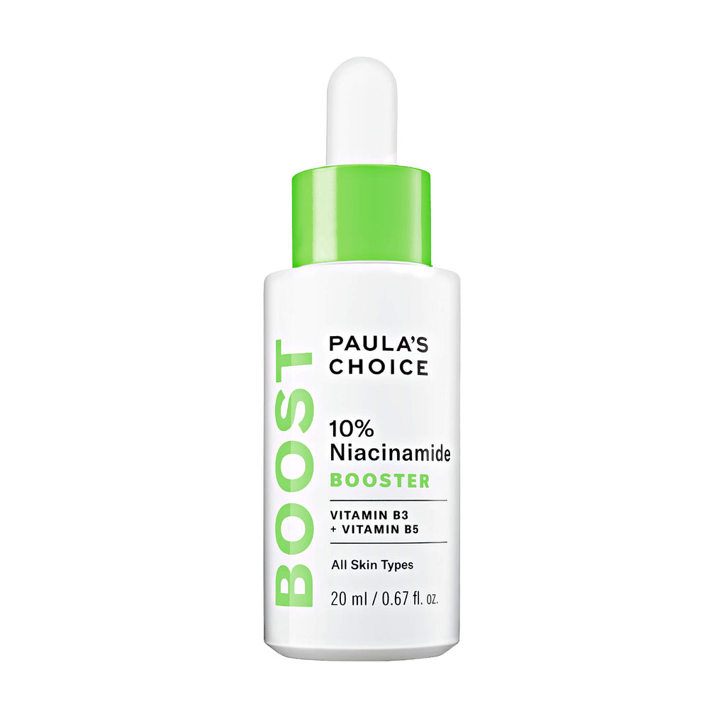 Paulas Choice BOOST 10% Niacinamide Booster Vitamin B3 Vitamin C & Licorice Extract Serum Pore Minimizer 0.67 Ounce