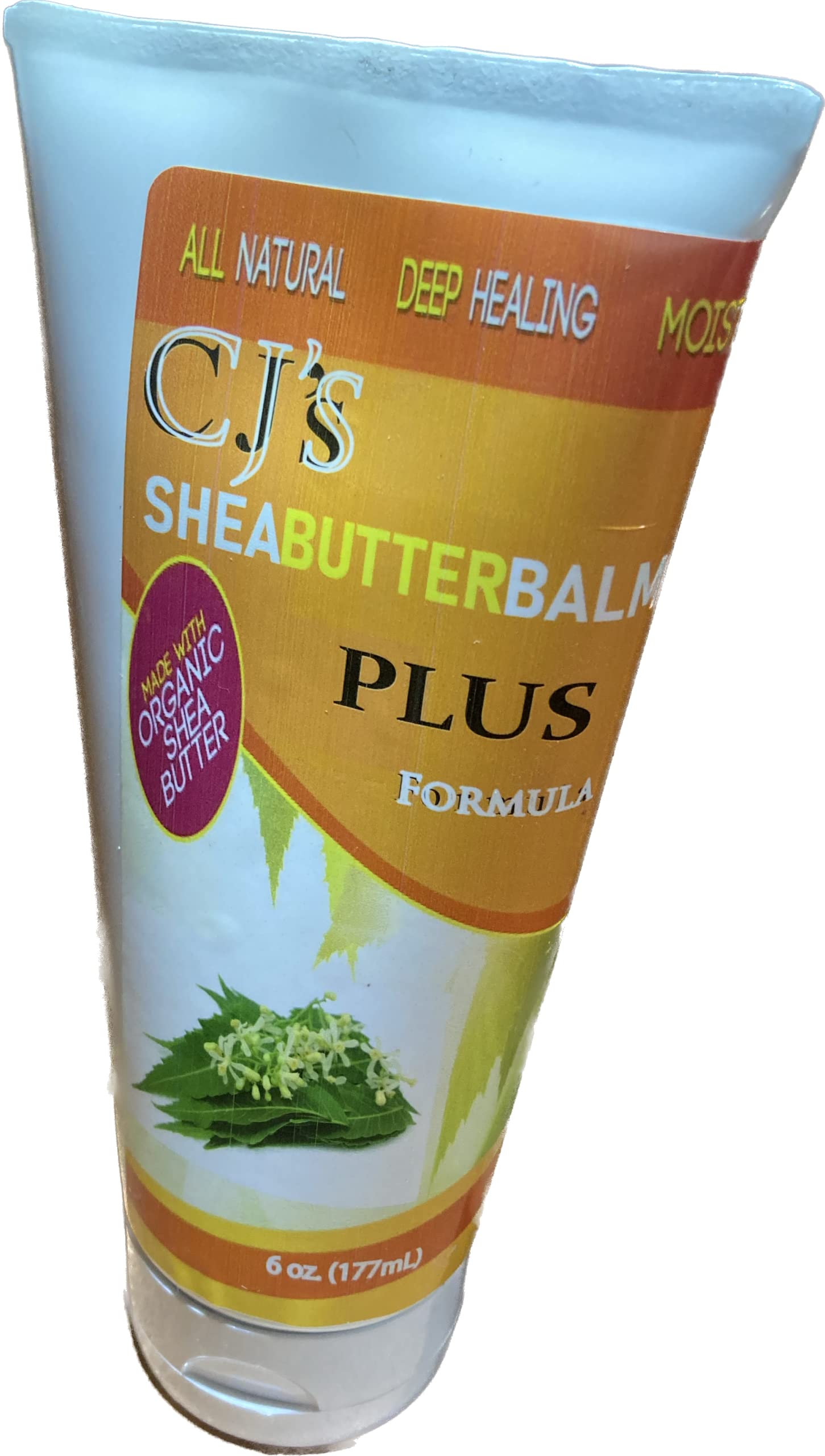 The Original CJs BUTTer® All Natural Shea Butter Balm - PLUS Formula 6 oz. Tube