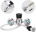 Whipped Cream Pressure Regulator Valve with Upgraded Adapter & Hose LinePressure Regulating Valve Improved for Whipped Cream Chargers 0.95 Liter 580g Tank