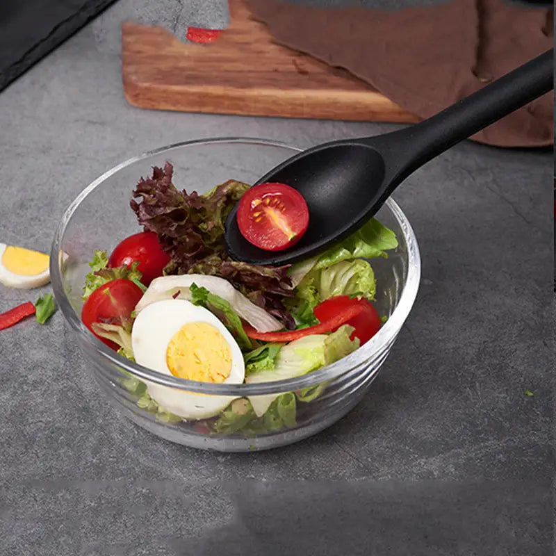Silicone Serving Spoon Set - Heat Resistant Utensils