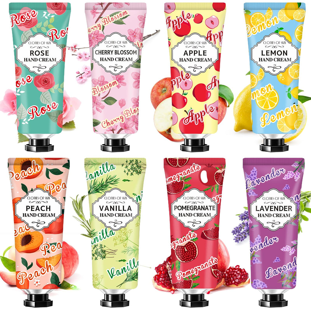 8 Pack Hand Cream Gift SetValentines Day Gifts for Women Valentines Gifts for TeengirlsMini Travel Size Lotion for Teacher Appreciation Gifts Nurse GiftsHand Lotionfor Dry Cracked Hands