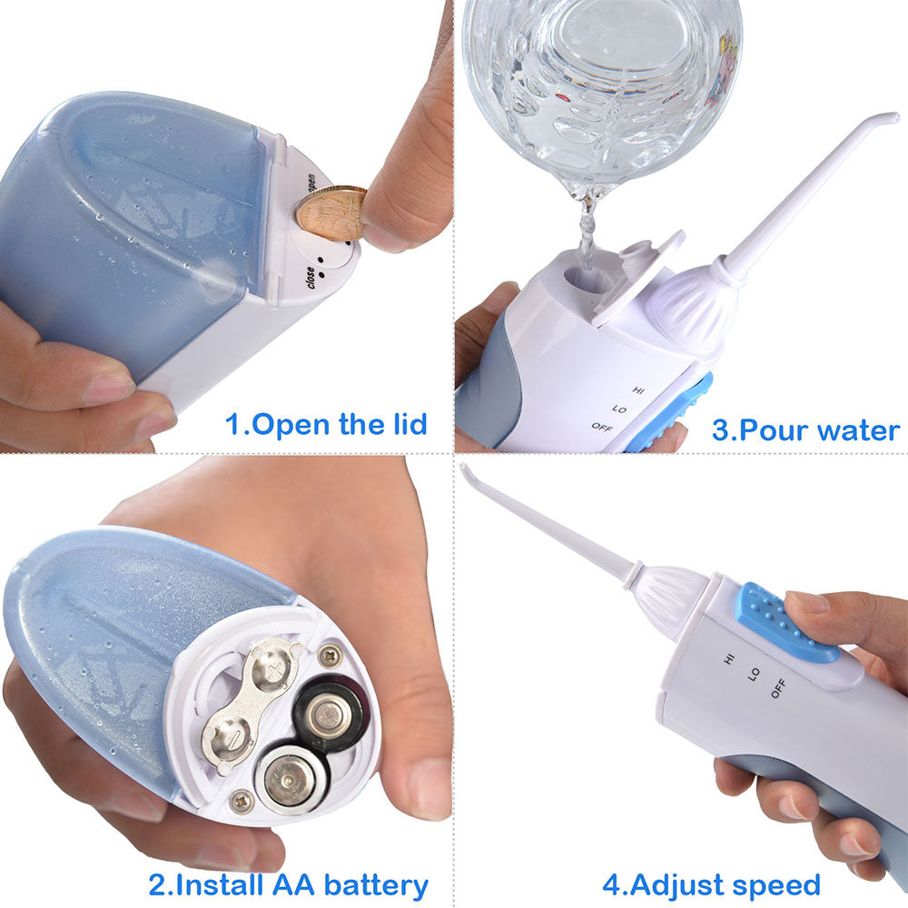 Portable Electric Dental Water Flosser for Oral Care