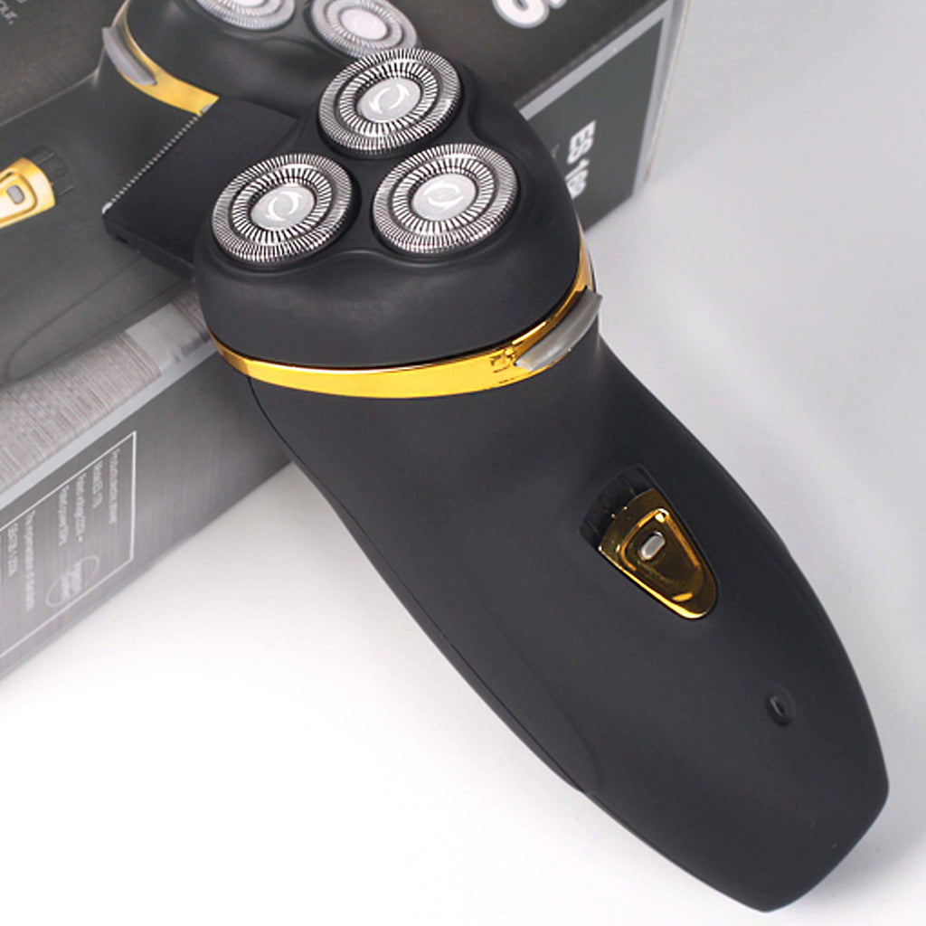 3-Blade Multifunction Electric Shaver and Beard Trimmer