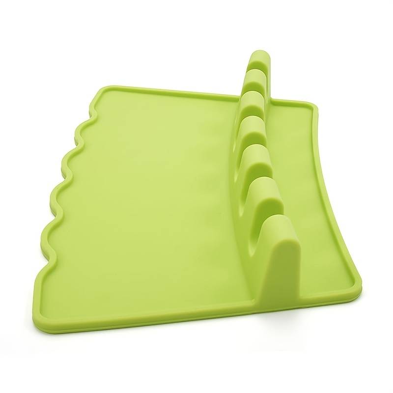 Food Grade Silicone Spoon Rest for Kitchen Utensils