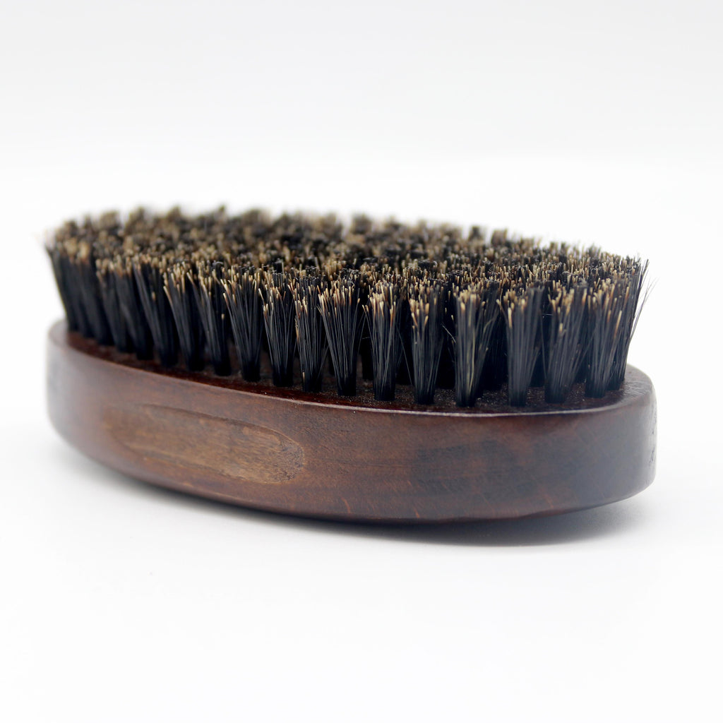 Vintage Wooden Beard Brush and Comb for Men