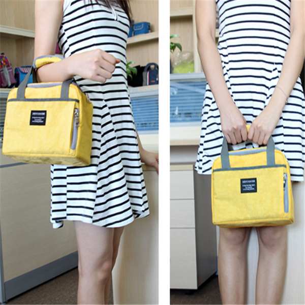 Insulated Lunch Bag with Storage for Food Containers