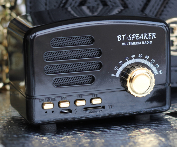 Mini Retro Speaker and Sound System