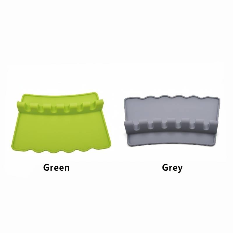 Food Grade Silicone Spoon Rest for Kitchen Utensils