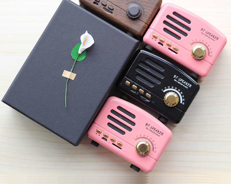 Mini Retro Speaker and Sound System