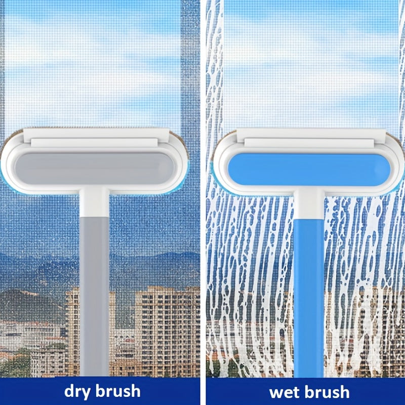 Multi-Functional Window Cleaning & Pet Hair Brush