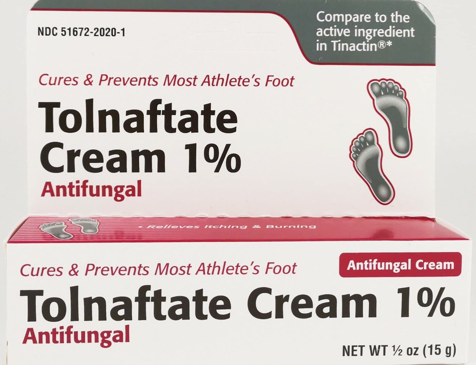 TOLNAFTATE CREAM 1 Percent TAR Size- 15 GM
