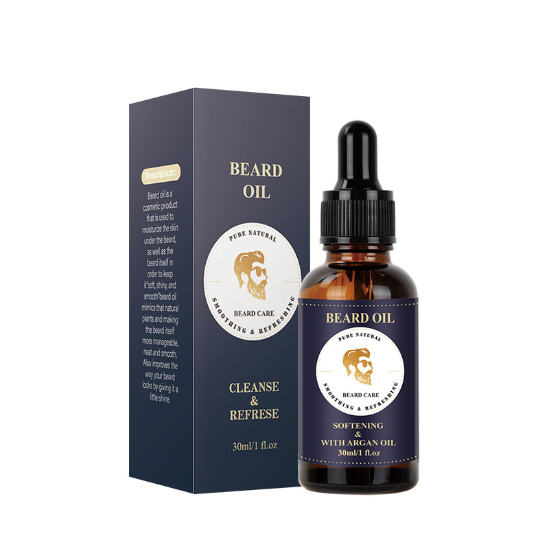 60ml Blue ZOO Men's Beard Oil - Unscented & 4 Scents
