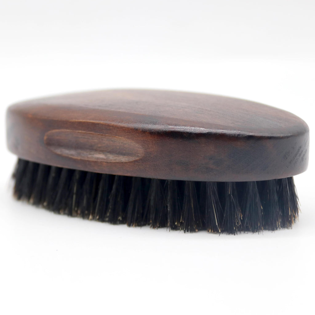 Vintage Wooden Beard Brush and Comb for Men