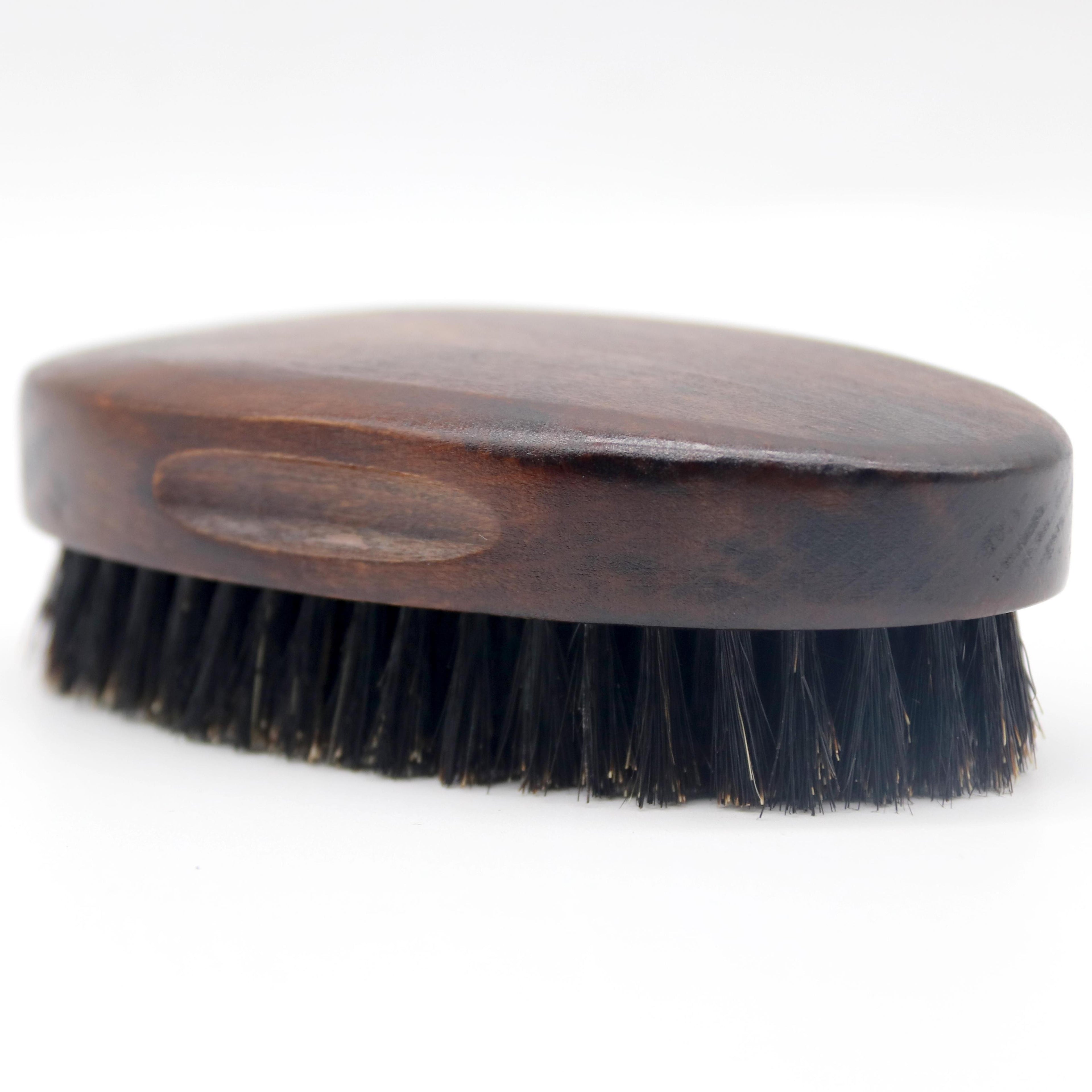 Vintage Wooden Beard Brush and Comb for Men