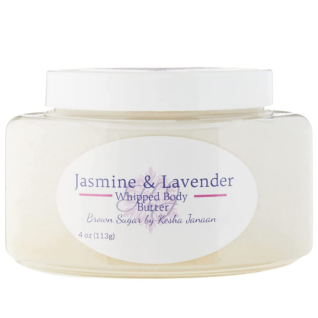 Handmade Whipped Body Butter (Jasmine & Lavender 4 oz)