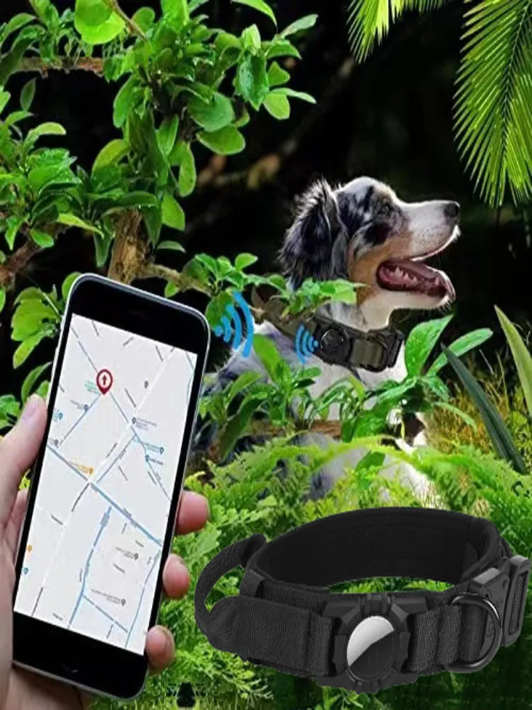 AirTag Protective Dog Collar