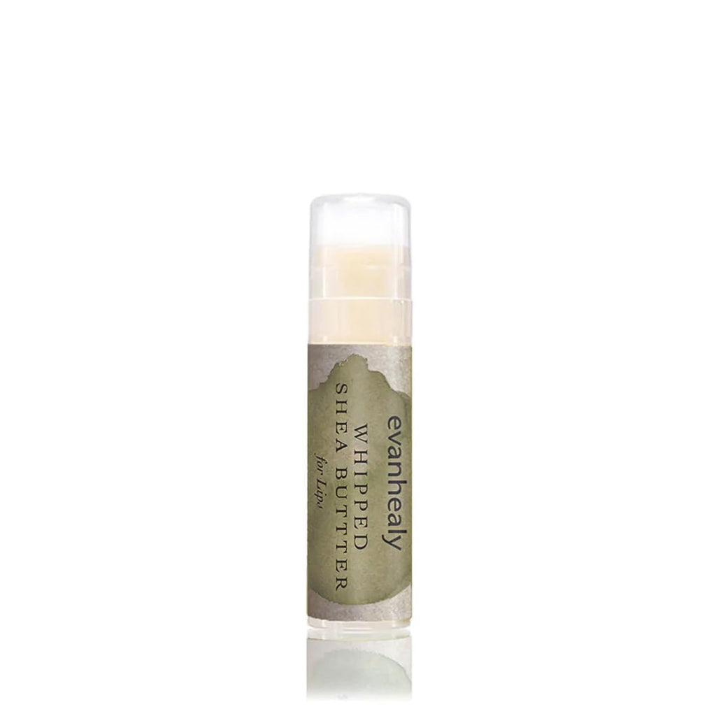 evanhealy Whipped Shea Butter for Lips | Organic Red Raspberry Seed Oil Beeswax & Argan Oil | Moisturizing Lip Balm Chapstick
