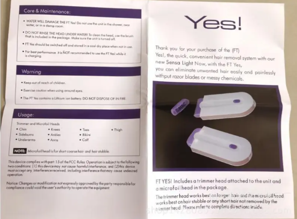 Mini Electric  Hair Removal  Women