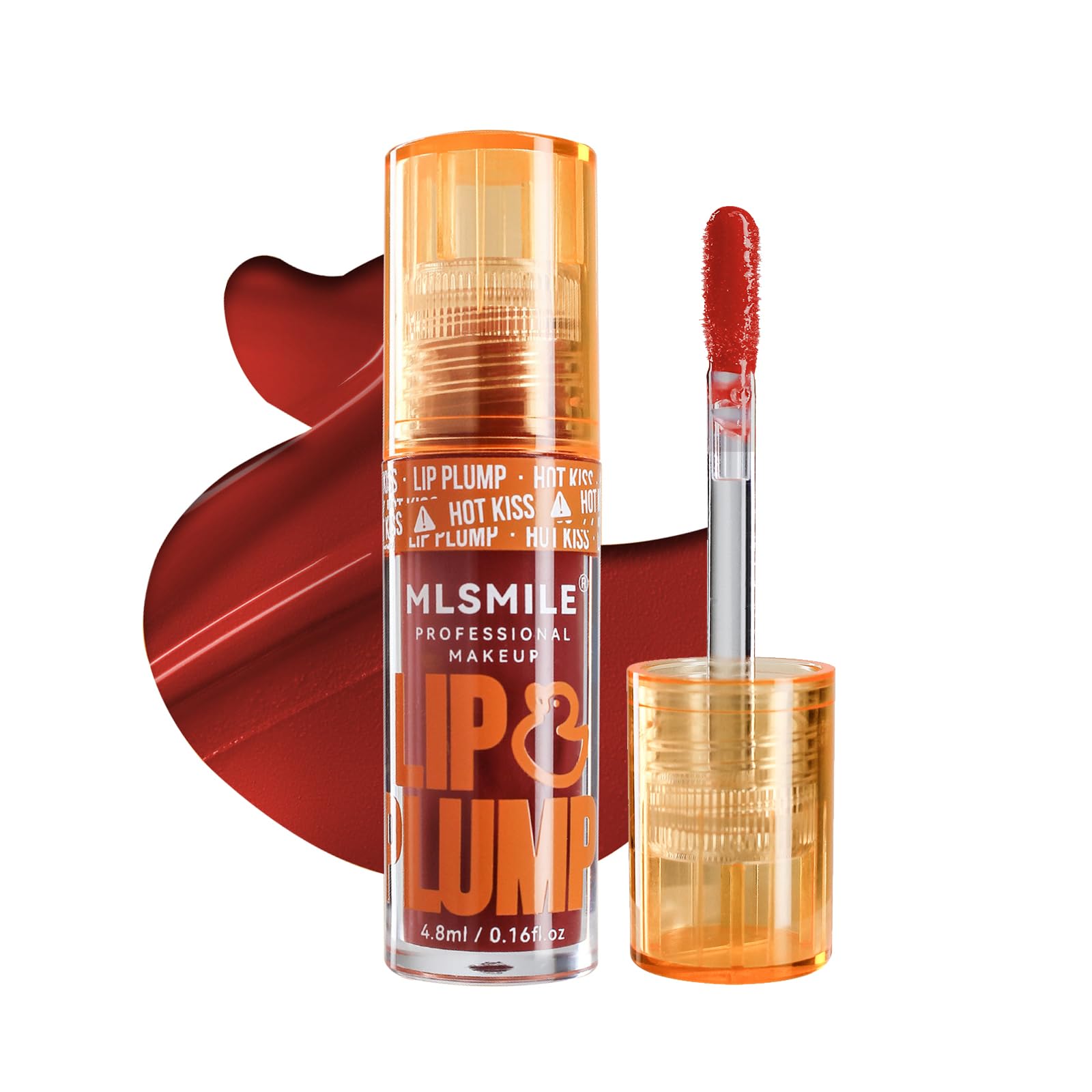 Hydrating Lip OilDuck Lip Plumper GlossFat Lip Oil Lip GlazeGlitter Shine Primer Lip Clear Plumping Lip GlossHigh Pigment No Sticky Sexy Lip Gloss Lip Plumper Gloss Make Lips Fuller(05)