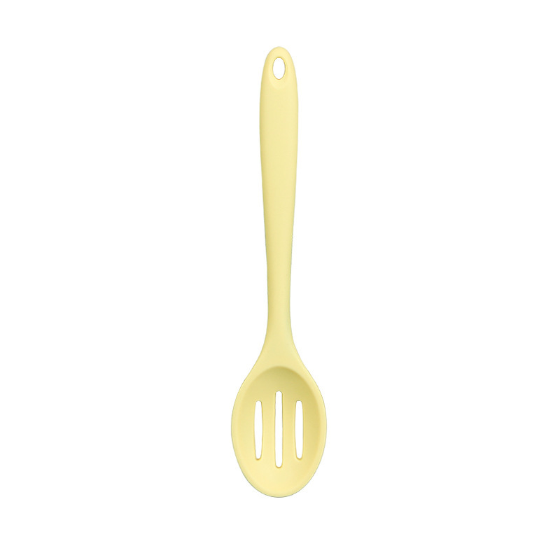 Silicone Skimmer Colander Serving Spoon for Kitchen Utensils
