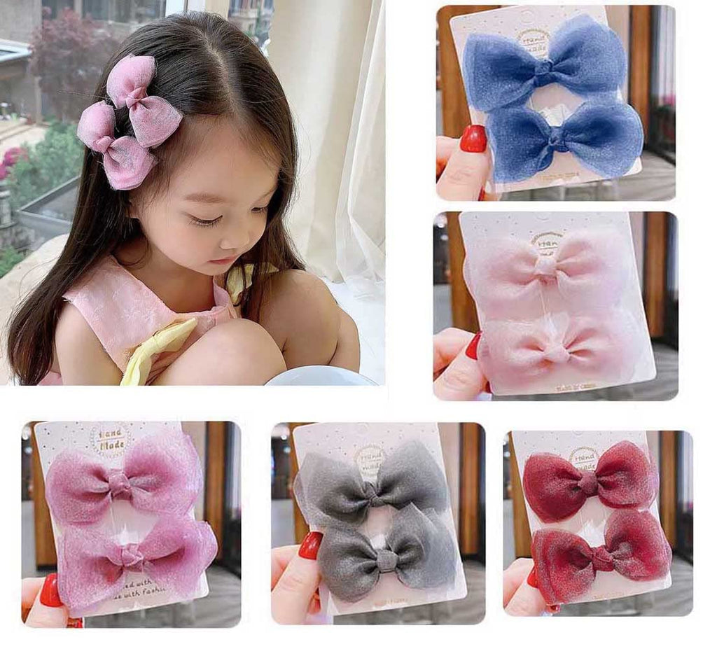 Hair ClipsBaby Hair Bows 5 Pairs Baby Bows Hair Pins Tiny Hair Bows Alligator Clips for Baby Girls Infants Toddlers