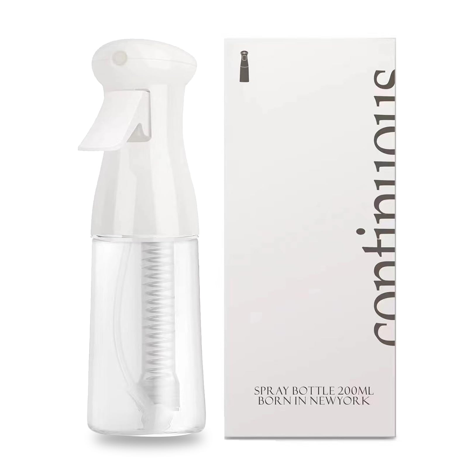 Hair Spray BottleContinuous Water Mister Empty Spray for Hairstyling Cleaning Plants Misting and Skin Care