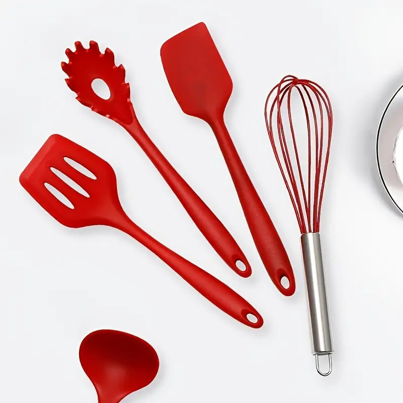 10pcs Non-Stick Silicone Cooking Utensils Set