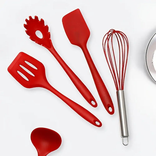 10pcs Non-Stick Silicone Cooking Utensils Set