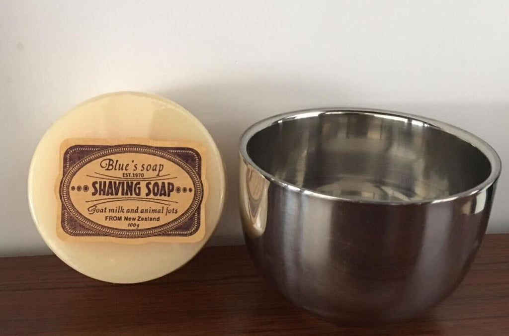 Beard and Shaving Tools with Shaving Cream