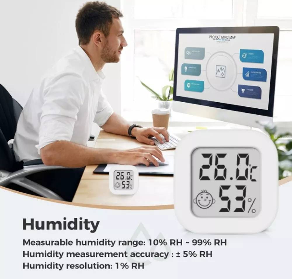 Digital Mini Hygrometer Thermometer