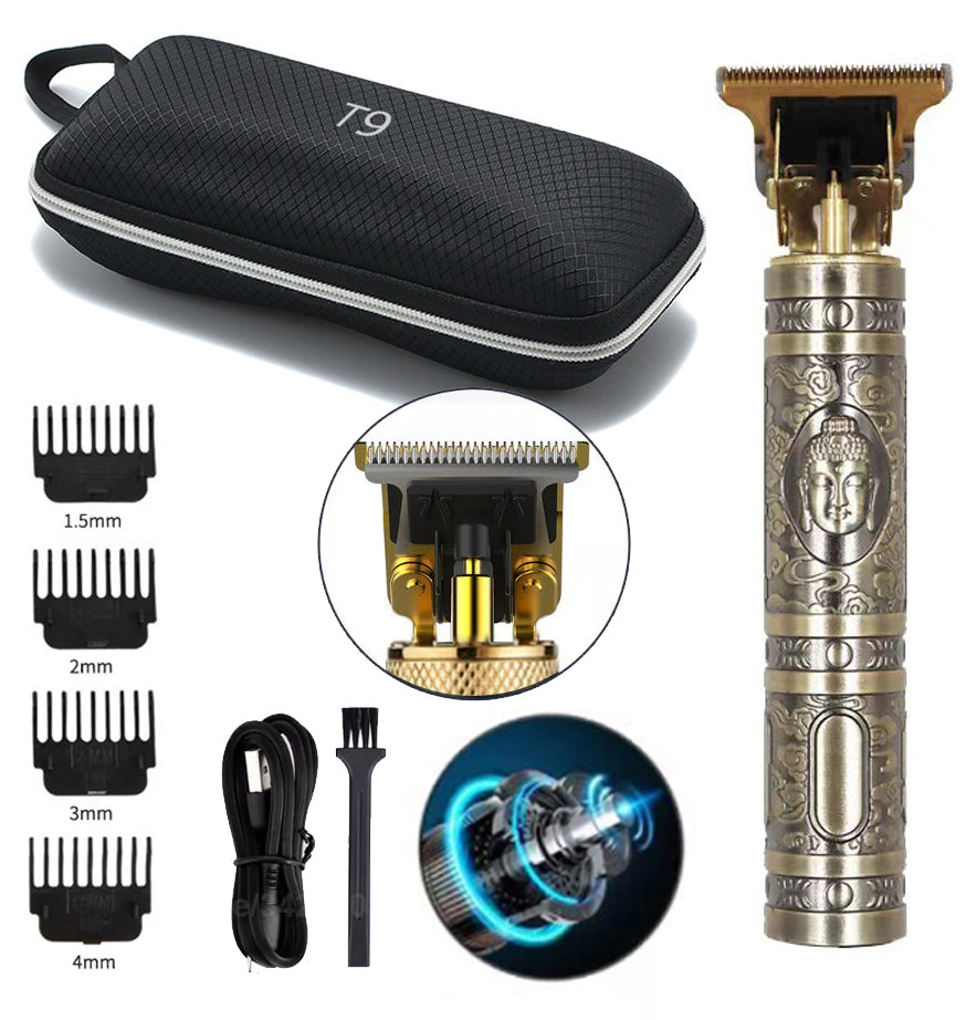 Professional Cordless Metal Hair Beard Trimmer