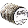 SemperFli Dry Fly Poly Yarn Mottled Brown & Cream