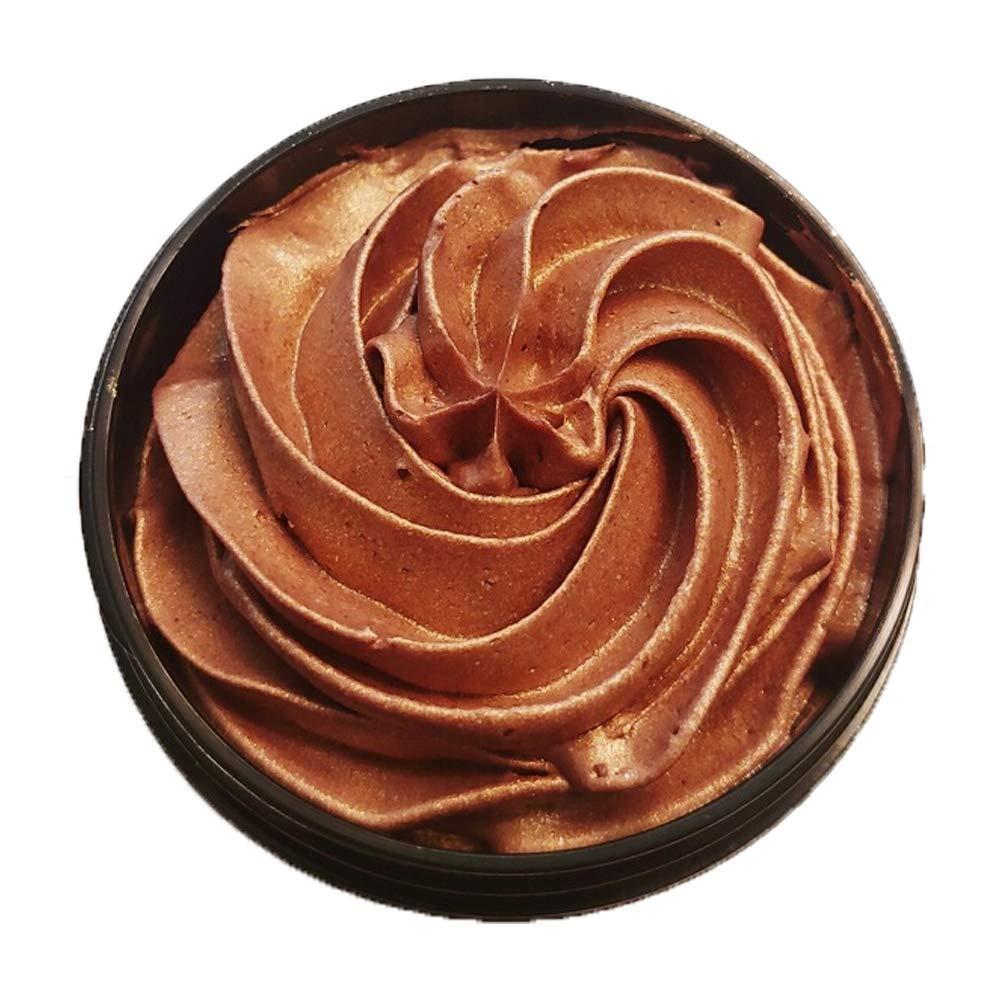 Organic Whipped Shea Body Shimmers 2 fl oz Bronze Diamond Gold Shimmer 3 Pcs
