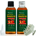 2 Pack Batana Oil Organic for Hair Growth Botana Oil Hair Growth Rosemary Oil Vitamin E Blend Massager Boosting Hair Thickness Nourish Scalp Hair 6.76 fl.oz