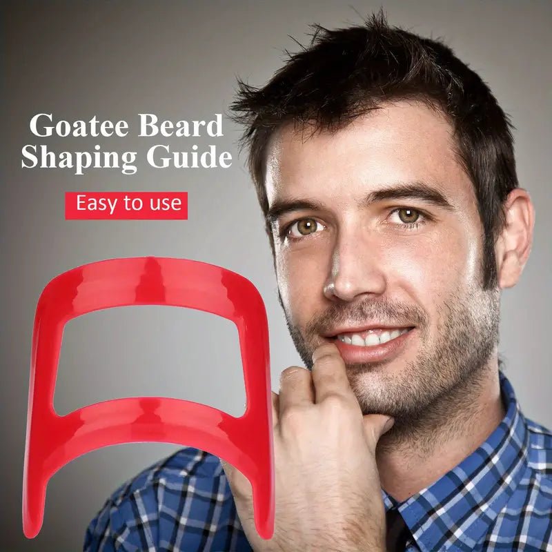 4 Pcs Men's Beard Combs and Trimmers Styling Tool
