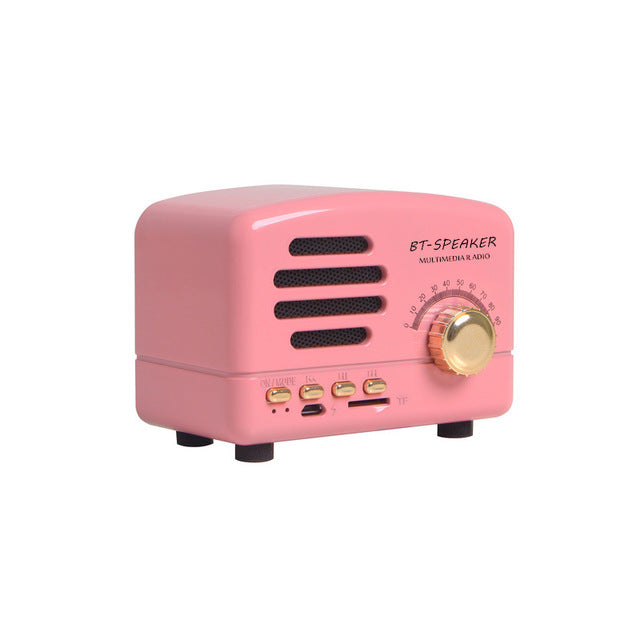 Mini Retro Speaker and Sound System