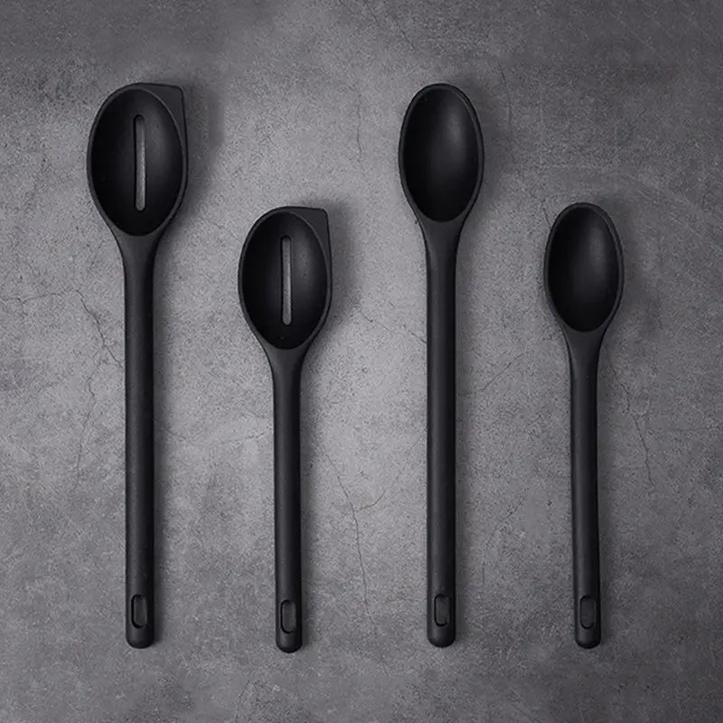 Silicone Serving Spoon Set - Heat Resistant Utensils