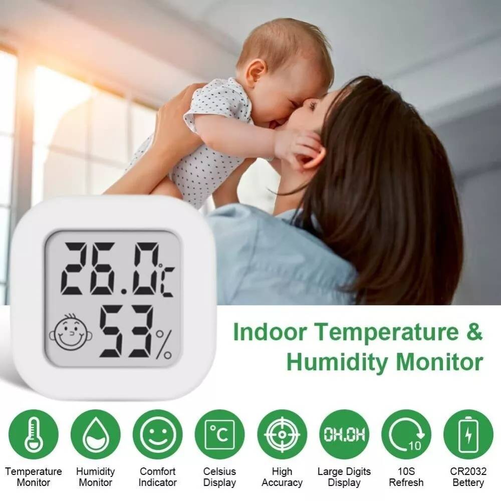 Digital Mini Hygrometer Thermometer