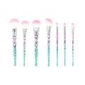 7-Piece Diamond Makeup Brush Set for Beginners