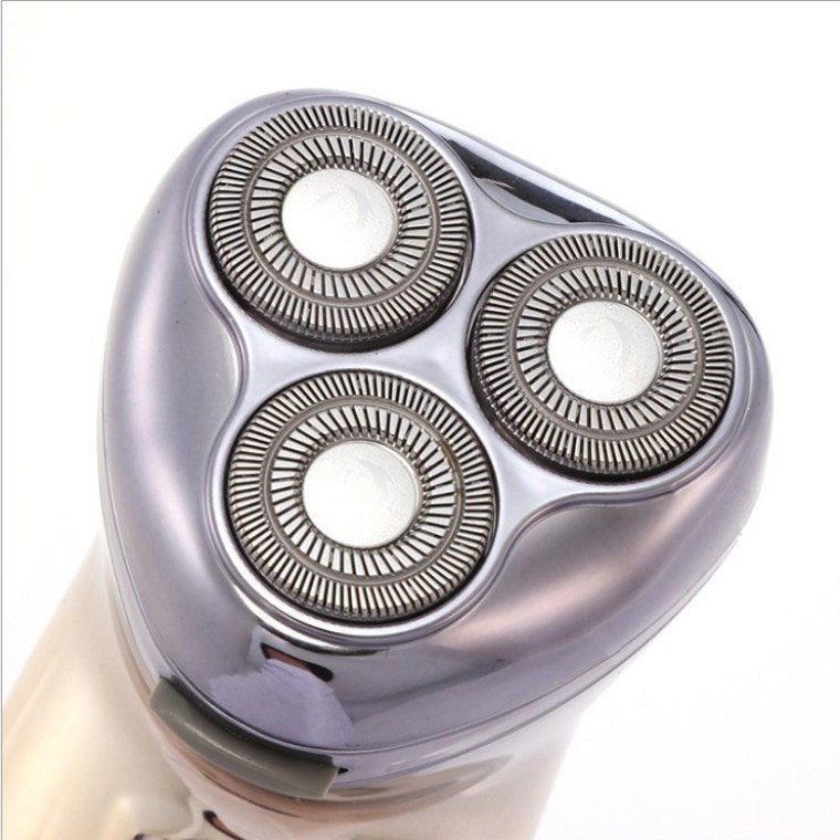 3-Blade Multifunction Electric Shaver and Beard Trimmer